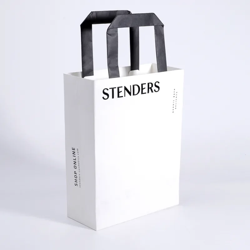 Ring White Jewelry Paper Bag